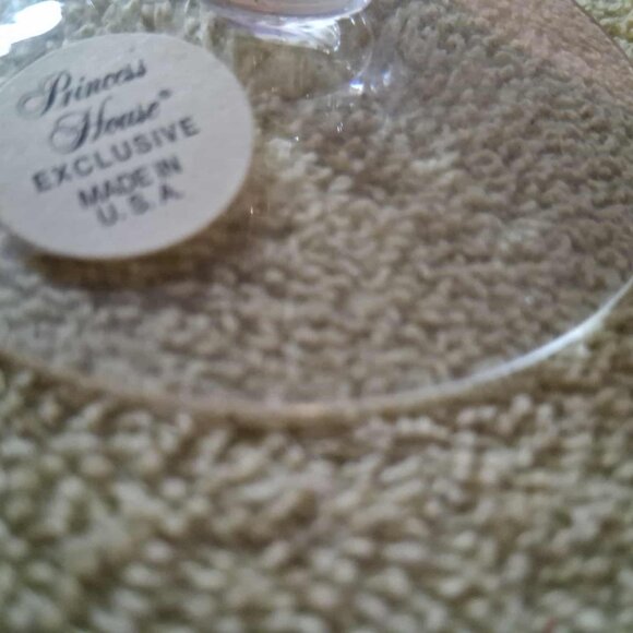 BRAND NEW Princess House Exclusive 2 Pc. Millenial Crystal Toasting Flutes - Picture 5 of 5